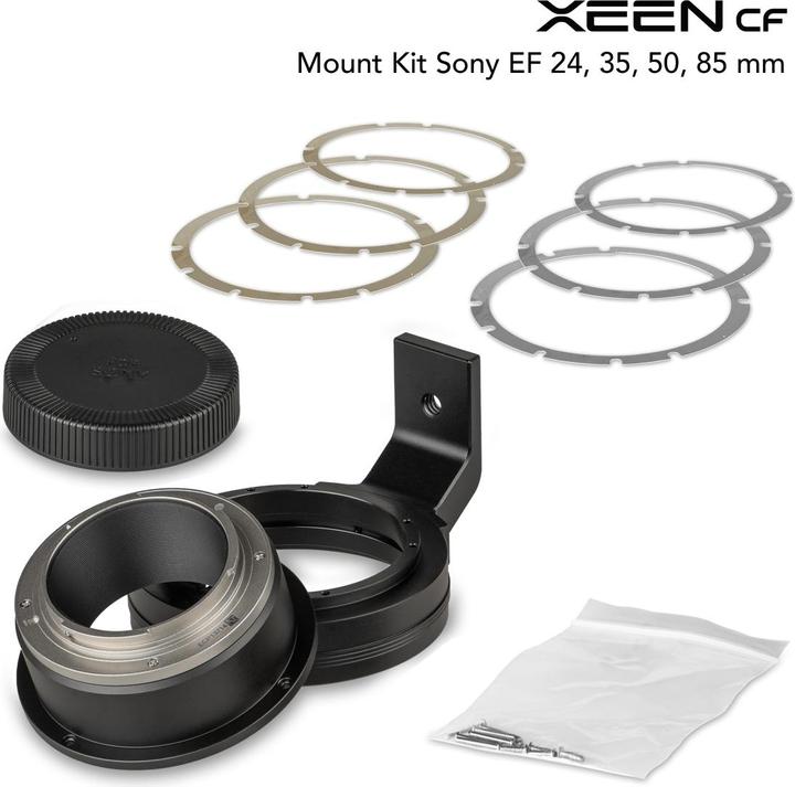 Actual product image Samyang CF Mount Kit Sony E 24, 35, 50, 85 mm