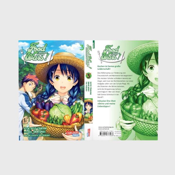 Produktbild Food Wars - Shokugeki No Soma, Band 3 (Deutsch, Yuto Tsukuda, 2016)