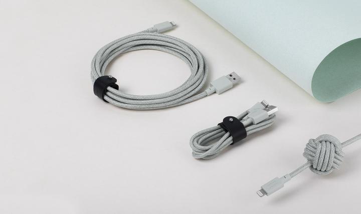 Actual product image Native Union Belt USB-A to Lightning Cable 1.2m Sage (1.20 m)