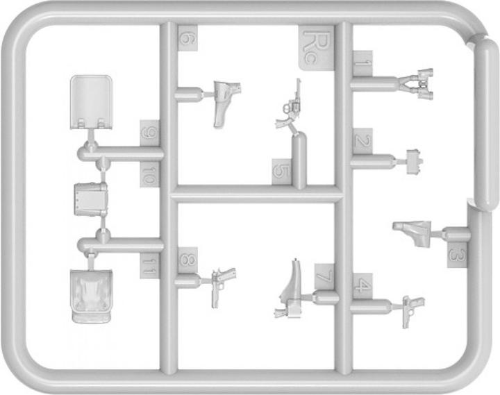 Image du produit 1:35 Fig. Équipement blindé US (5) NW Eur.