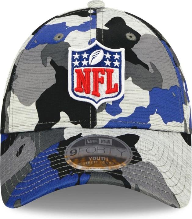 Produktbild New Era 9Forty Kinder Cap - TRAINING 2022 NFL Shield Logo T (51, 50 C, 52 C)