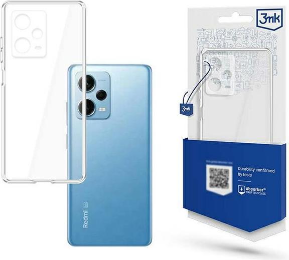 Actual product image 3MK Case for Xiaomi Redmi Note 12 Pro+ silicone from the Clear Case series - transparent (Xiaomi Redmi Note 12 Pro+)