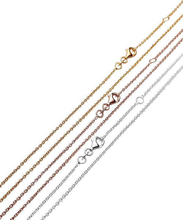 Image du produit Leyda Chaîne Ancre (plaqué or 750 / 18 K, Argent 925, 80 - 85 cm)