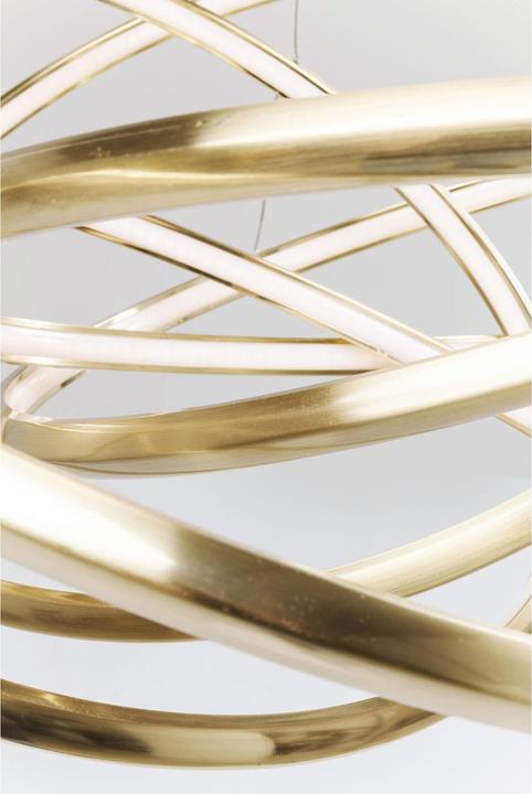Actual product image Kare Design Pendant Lamp Saturn LED Gold Big (7680 lm)