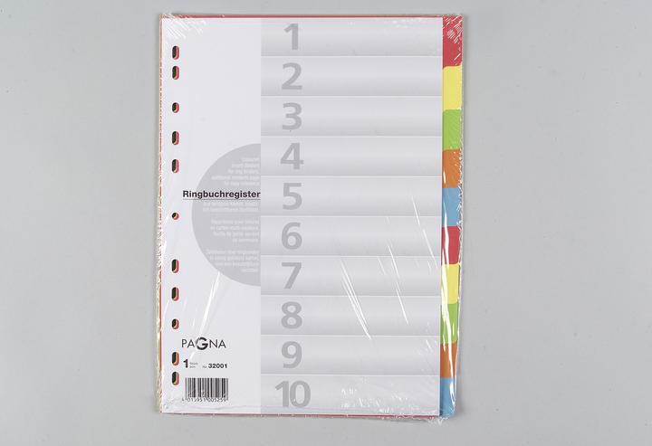 Actual product image Pagna Card index for A4 - coloured