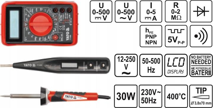 Immagine prodotto Yato Set di strumenti (68 pezzi)