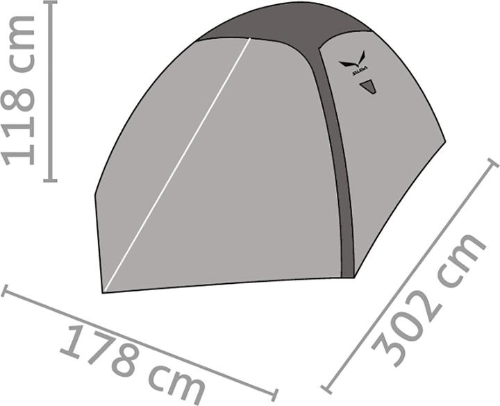 Produktbild Salewa Atlas (Kuppelzelt, 3 kg, 3 Personen)