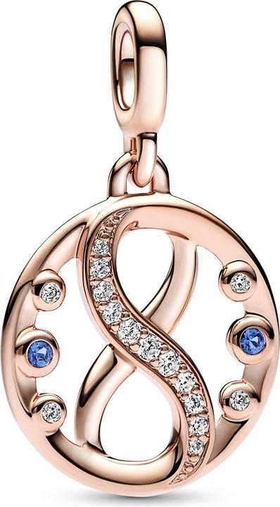 Immagine prodotto Pandora Medaglione con simbolo dell'infinito ME (Metallo, placcato oro rosa)