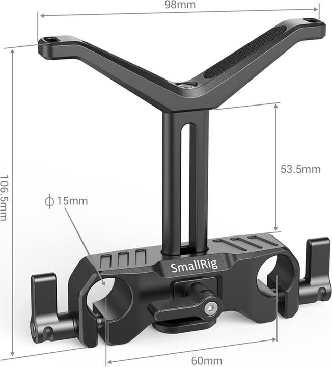Actual product image SmallRig 15MM LWS Universal Lens Support