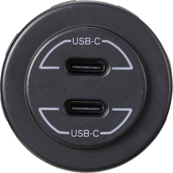 Produktbild Voltcraft USB-C®-Doppelsteckdose 9V-30V-60W Belastbarkeit Strom max.=3 A 12 -