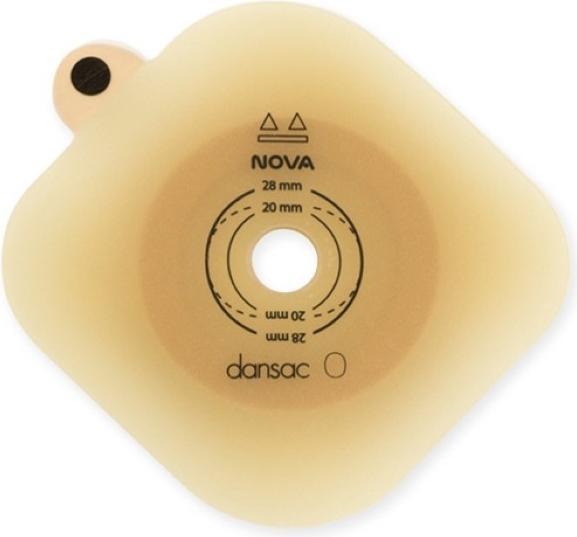 Produktbild Dansac Basisplatte 15-47mm (5 Stück, 990 ml, 124 g)