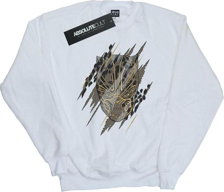 Image du produit Mens Black Panther Gold Head Cotton Sweatshirt (3XL)