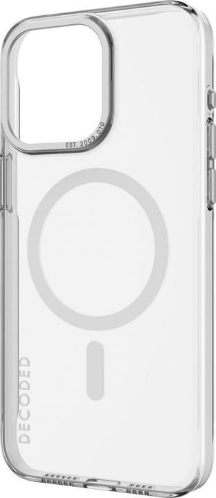 Actual product image Decoded Recycled Plastic Backcover iPhone 15 Pro Max Transparent (Apple iPhone 15 Pro Max)