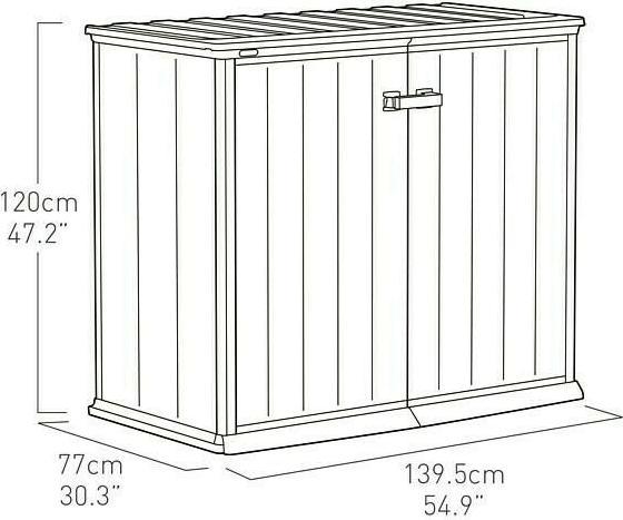 Actual product image Keter patio blind