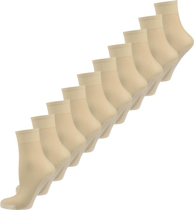 Image du produit Nur Die Chaussettes de base Semelle en coton (paquet de 10, 39 - 42)