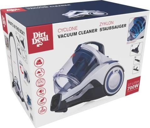 Immagine prodotto Dirt Devil Aspirapolvere senza sacco DD2504