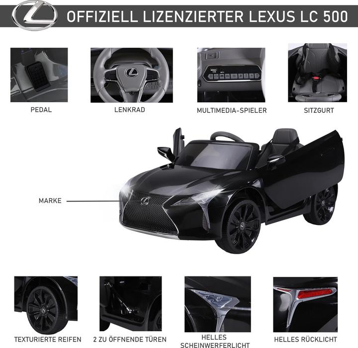 Image du produit Homcom Voiture pour enfants de Lexus (6 V)