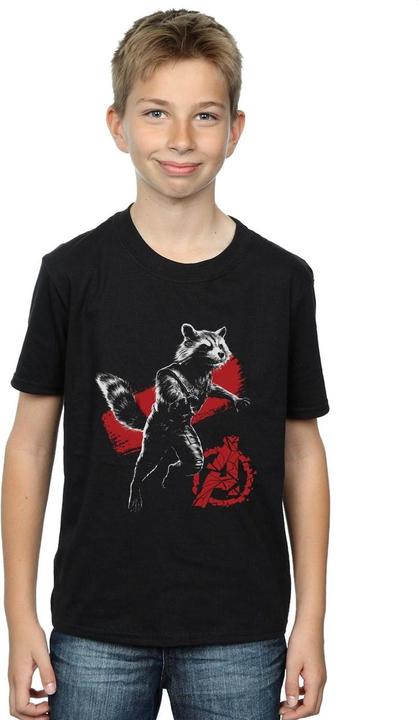 Produktbild Avengers Endgame Mono Rocket TShirt Jungen (140, 146)