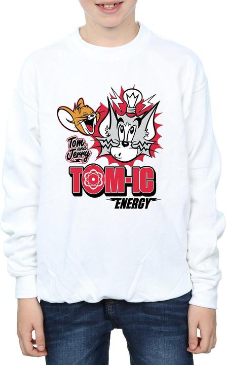 Actual product image Tom & Jerry Boys Tomic Energy Sweatshirt (140, 146)