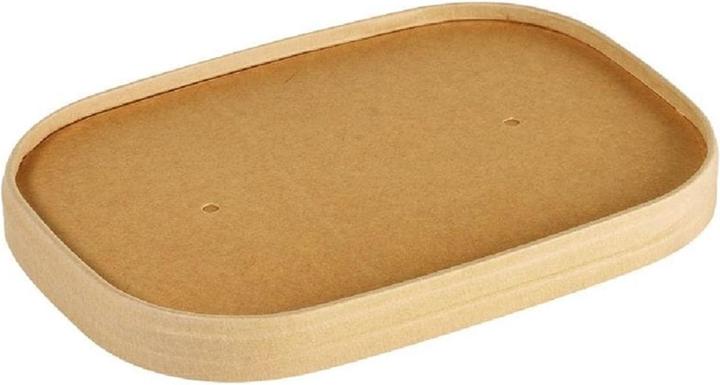 Immagine prodotto Biopak Coperchio Brick Box Medium 500 - 1000 ml, marrone, 25 pezzi (25 x)