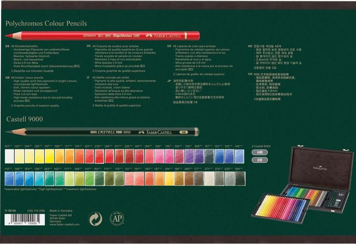 Image du produit Faber-Castell Polychrome De Couleur Bois à 48 (Trié, 48 x)
