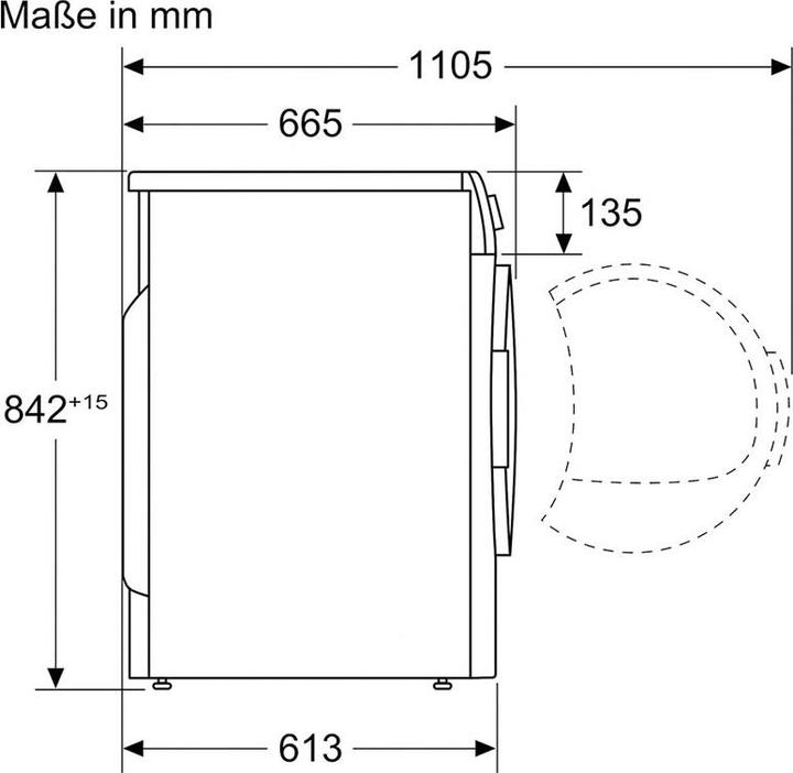 Immagine prodotto Siemens iQ700 (9 kg, A destra, Spina CH)