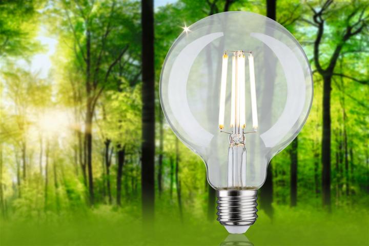 Actual product image Paulmann Tropfen Eco-Line Filament (E27, 4 W, 840 lm, 1 x, A)