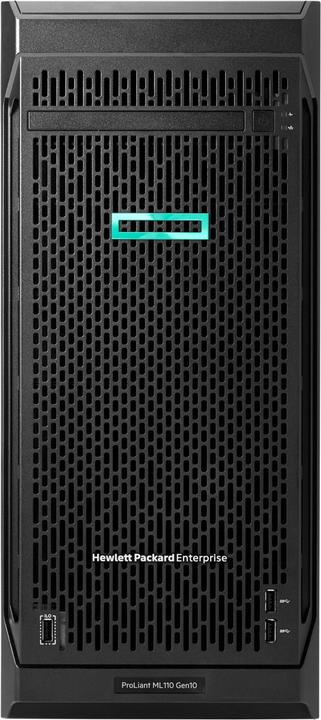 Actual product image HPE Server ProLiant ML110 Gen10 Xeon Silver 4208 Performance (Intel Xeon Silver 4208, 16 GB, Tower Server)