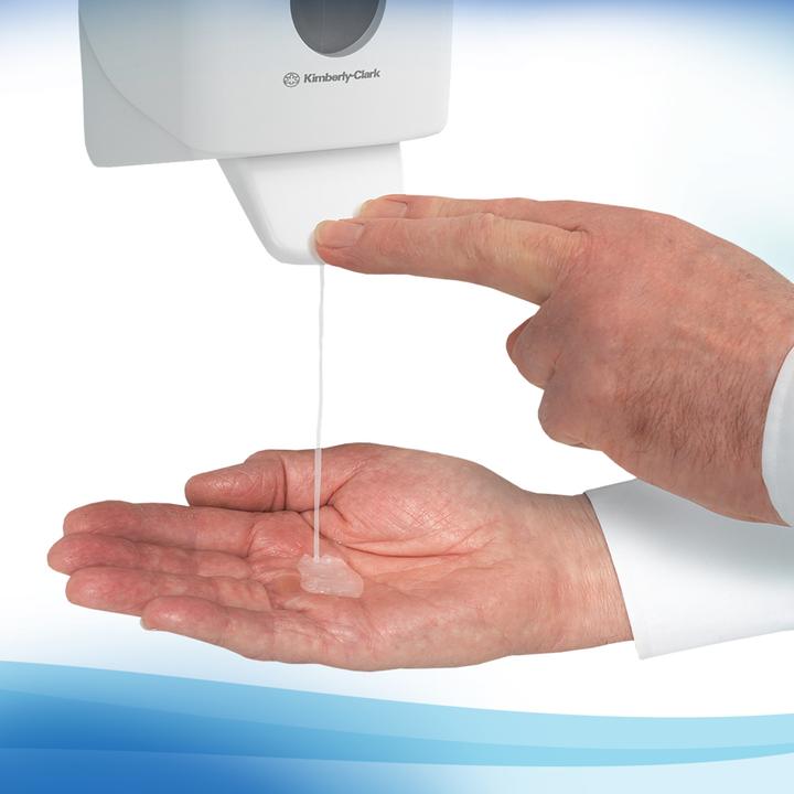Produktbild Kleenex ® Flüssigseife neutral antibakteriell pH-Wert: 6 Ausführung des Behälters: Kanister Material des... (Flüssigseife, 1000 ml)