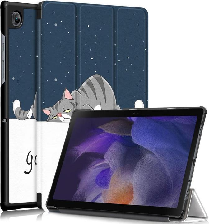 Actual product image Cover-Discount Galaxy Tab A8 10.5 - Tri-fold Smart Case Cat (Galaxy Tab A8)