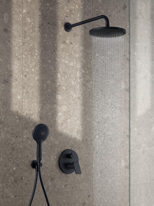 Productafbeelding Duravit Doucheslang zwart mat 1600mm (160 cm)
