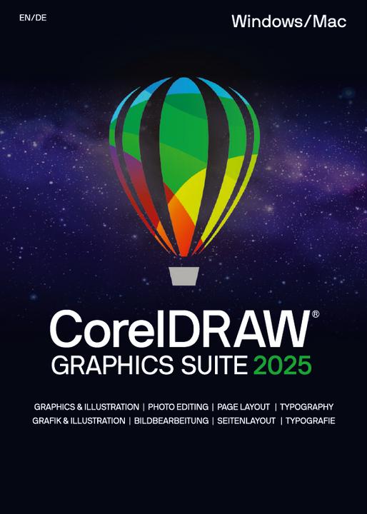 Produktbild Corel CorelDRAW Graphics Suite 2025 (1 User, unbegrenzt)
