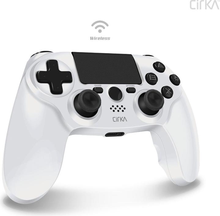 Hyperkin Nuforce Wired Controller For PS4/ PC/ Mac (White) (PS4, PC)