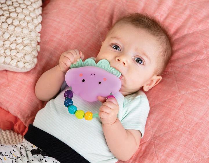 Actual product image B.toys B. Light Up Rattle- Rainbow Cloud