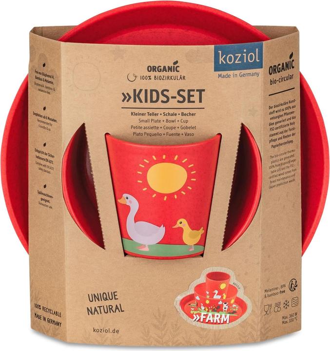 Actual product image Koziol Children's tableware 'Farm