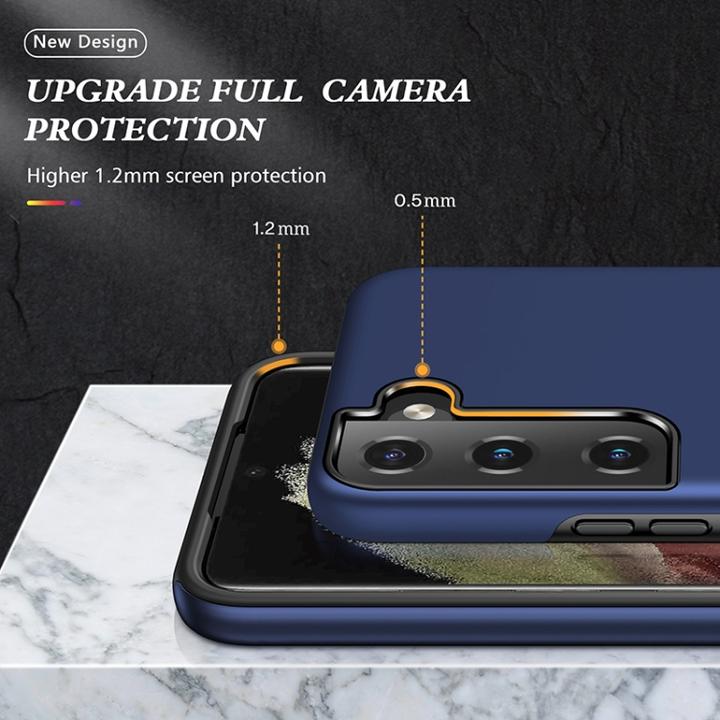 Produktbild AM-Handyzubehör Hülle mit Ring Samsung Galaxy S23 Plus - Marineblau (Samsung Galaxy S23+)