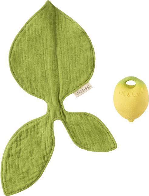 Oli and Carol Mini Doudou - Teether John Lemon