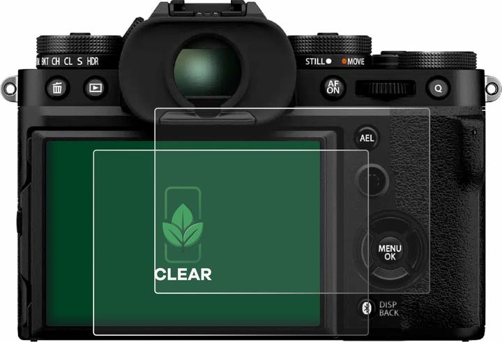 Produktbild ScreenLeaf Schutzfolie nachhaltiger Displayschutz Displayschutzfolie Folie Klar Transparent (Displayschutz, X-T5)