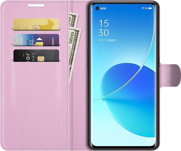 Immagine prodotto Cover-Discount OPPO Reno6 Pro - Custodia in pelle rosa (Oppo Reno 6 Pro 5G)