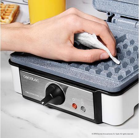 Produktbild Cecotec Gaufrier compatible Fun Gofreston Double (Blanc) (EU-Stecker)