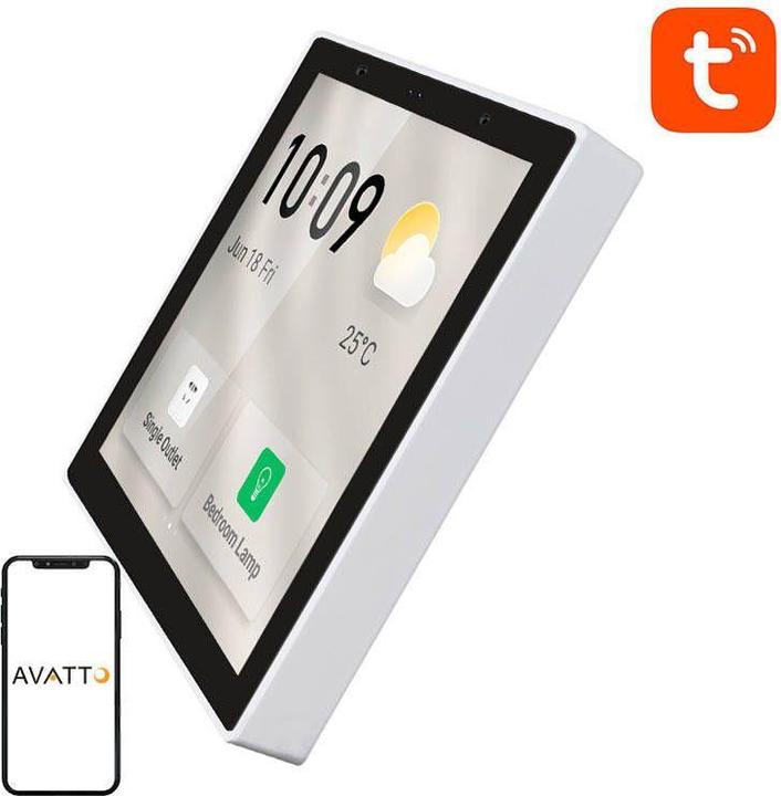 Produktbild Avatto Smart Control Panel T6E Wi-Fi Ble Zigbee Tuya