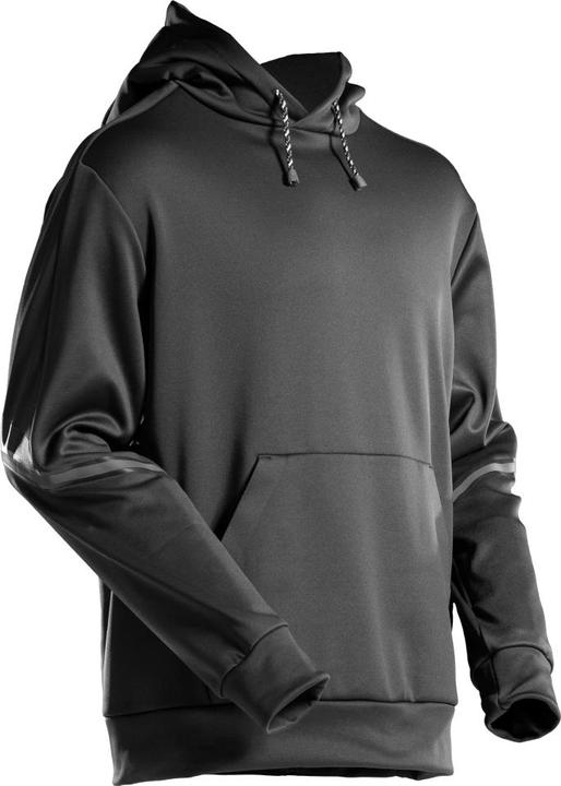 Actual product image Mascot Fleece hooded sweatshirt black, size 2XL (XXL)