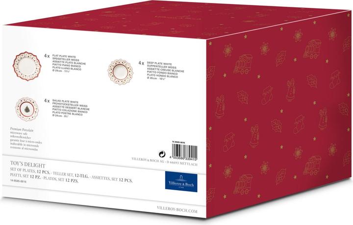 Actual product image Villeroy & Boch Plate set 12pcs Toy's Delight (12 Piece)