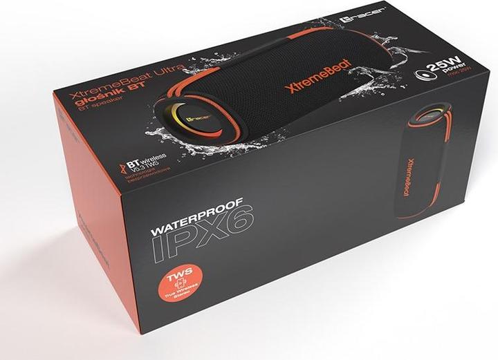 Image du produit Tracer XtremeBeat Ultra TWS Enceinte portable Bluetooth Noir 25 W
