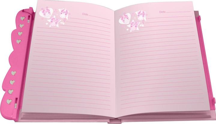 Actual product image Kids Licensing Licorne journal intime avec code