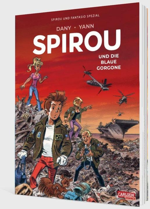 Actual product image Spirou and Fantasio Special 42: Spirou and the Blue Gorgon (German, Dany, Yann)