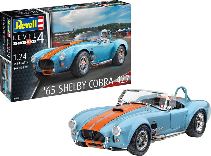 Actual product image Revell 65 Shelby Cobra 427