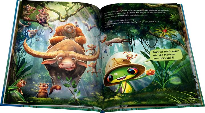 Actual product image Ravensburger Josch der Frosch - Abenteuer im Regenwald - Kinderbuch ab 3 Jahre, Bilderbuch, Vorlesebu (German, Hubertus Rufledt, Helge Vogt, 2025)
