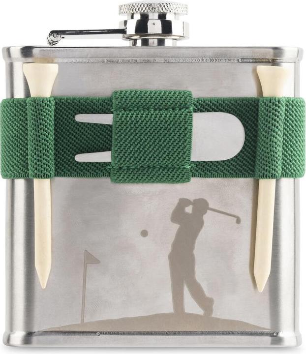 Kikkerland Golf Flask (180 ml)