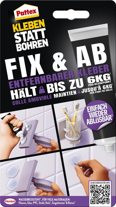 Immagine prodotto Pattex Fix & Ab (80 g, 44 ml)